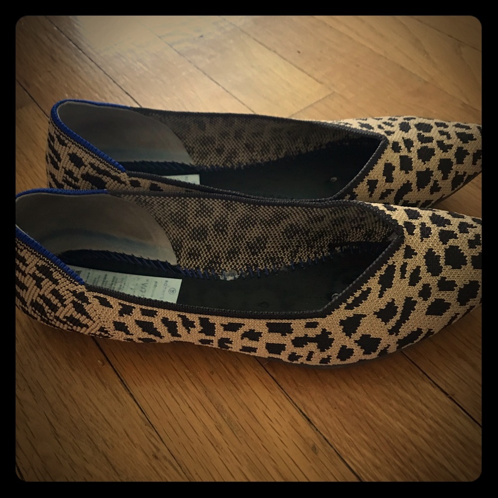 Rothy’s 7.5 Leopard Points